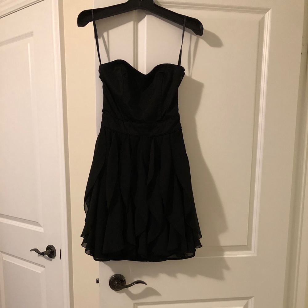 French Connection Strapless ruffle dress